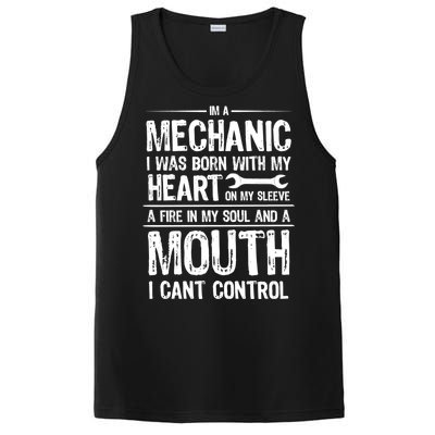 Funny I'm A Mechanic Quote PosiCharge Competitor Tank