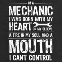 Funny I'm A Mechanic Quote Golf Towel