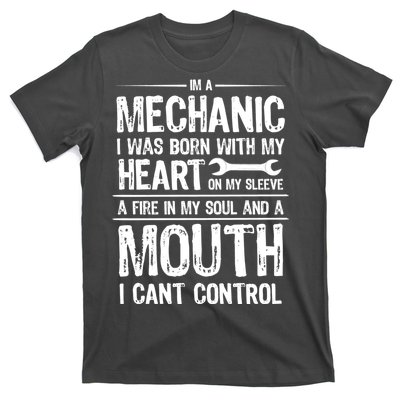 Funny I'm A Mechanic Quote T-Shirt