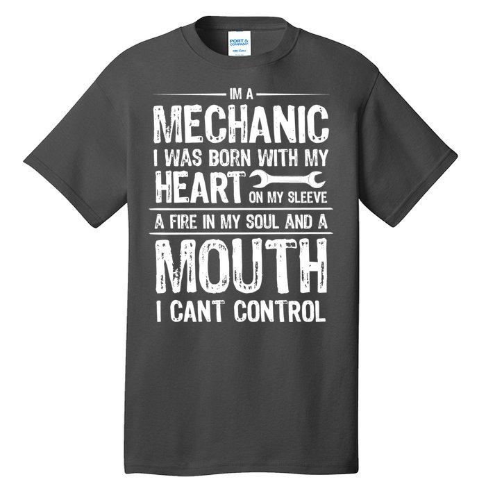 Funny I'm A Mechanic Quote Tall T-Shirt