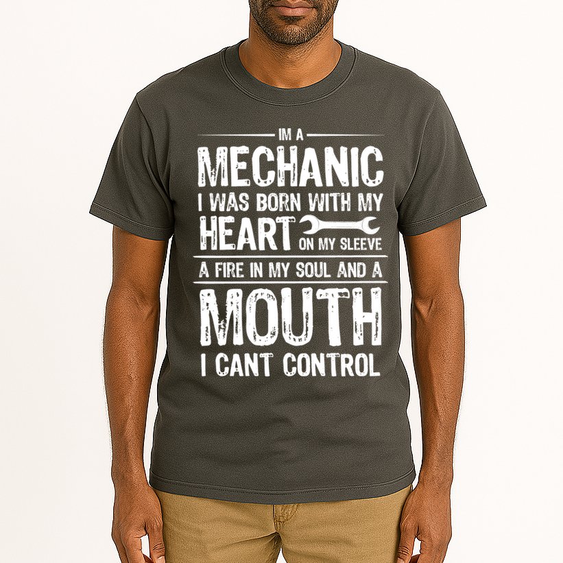 Funny I'm A Mechanic Quote Tall T-Shirt