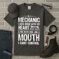 Funny I'm A Mechanic Quote Tall T-Shirt