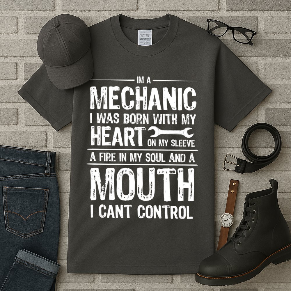 Funny I'm A Mechanic Quote Tall T-Shirt