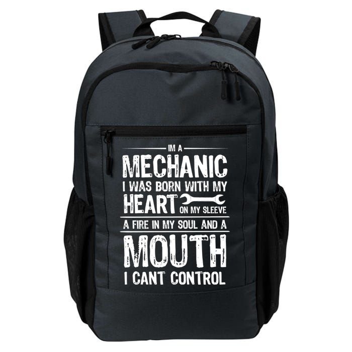 Funny I'm A Mechanic Quote Daily Commute Backpack