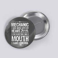 Funny I'm A Mechanic Quote Button