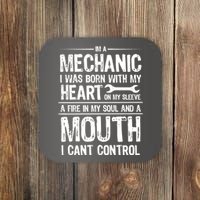 Funny I'm A Mechanic Quote Coaster