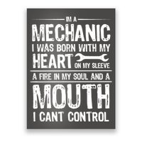 Funny I'm A Mechanic Quote Poster