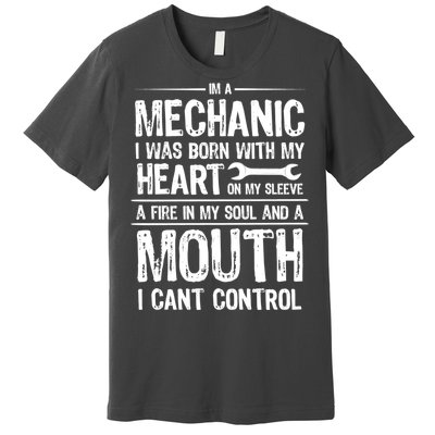 Funny I'm A Mechanic Quote Premium T-Shirt