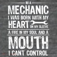Funny I'm A Mechanic Quote Womens T-Shirt