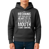 Funny I'm A Mechanic Quote Kids Hoodie
