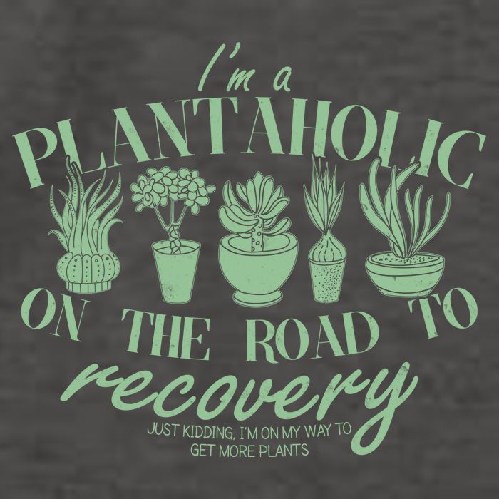 Funny I'm A Plantaholic On the Road To Recovery Vector Backpack