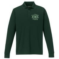 Funny I'm A Plantaholic On the Road To Recovery Performance Long Sleeve Polo