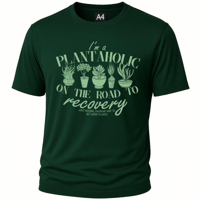 Funny I'm A Plantaholic On the Road To Recovery Performance Shirt