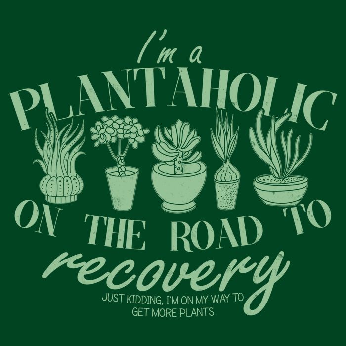 Funny I'm A Plantaholic On the Road To Recovery Performance Shirt