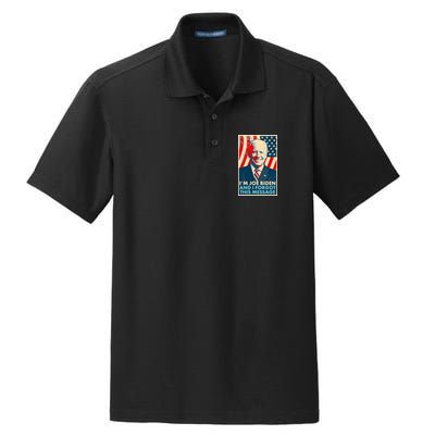 Funny I'm Joe Biden And I Forgot This Message Dry Zone Grid Polo