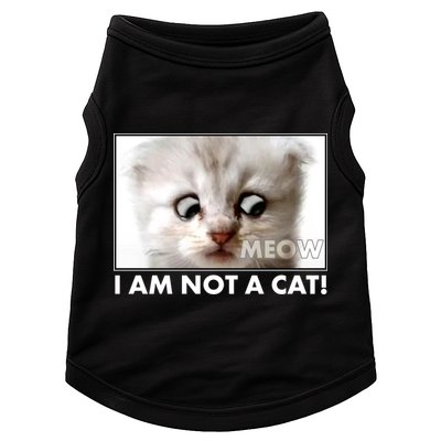 Funny I'm Not A Cat Zoom Lawyer Cat Meme Doggie Tank