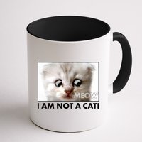 Funny I'm Not A Cat Zoom Lawyer Cat Meme Mug