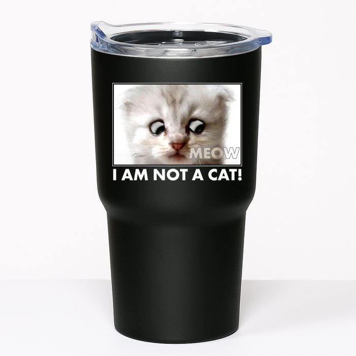 Funny I'm Not A Cat Zoom Lawyer Cat Meme Tumbler