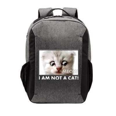 Funny I'm Not A Cat Zoom Lawyer Cat Meme Vector Backpack