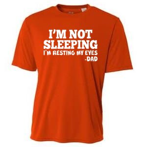 Funny I'm Not Sleeping Dad Cooling Performance Crew T-Shirt