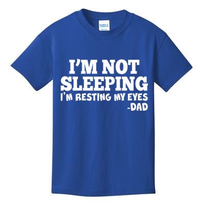 Funny I'm Not Sleeping Dad Kids T-Shirt