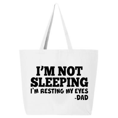 Funny I'm Not Sleeping Dad 25L Jumbo Tote