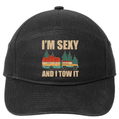 Funny I'm Sexy and I Tow It 7-Panel Snapback Hat