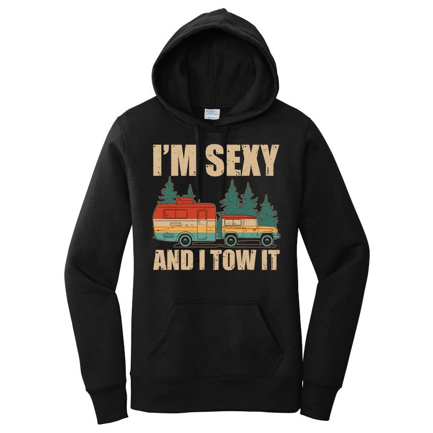 Funny I'm Sexy and I Tow It Women's Pullover Hoodie