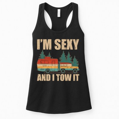 Funny I'm Sexy and I Tow It Womens Tank Top