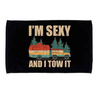 Funny I'm Sexy and I Tow It Microfiber Hand Towel