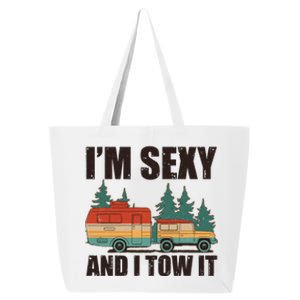 Funny I'm Sexy and I Tow It 25L Jumbo Tote