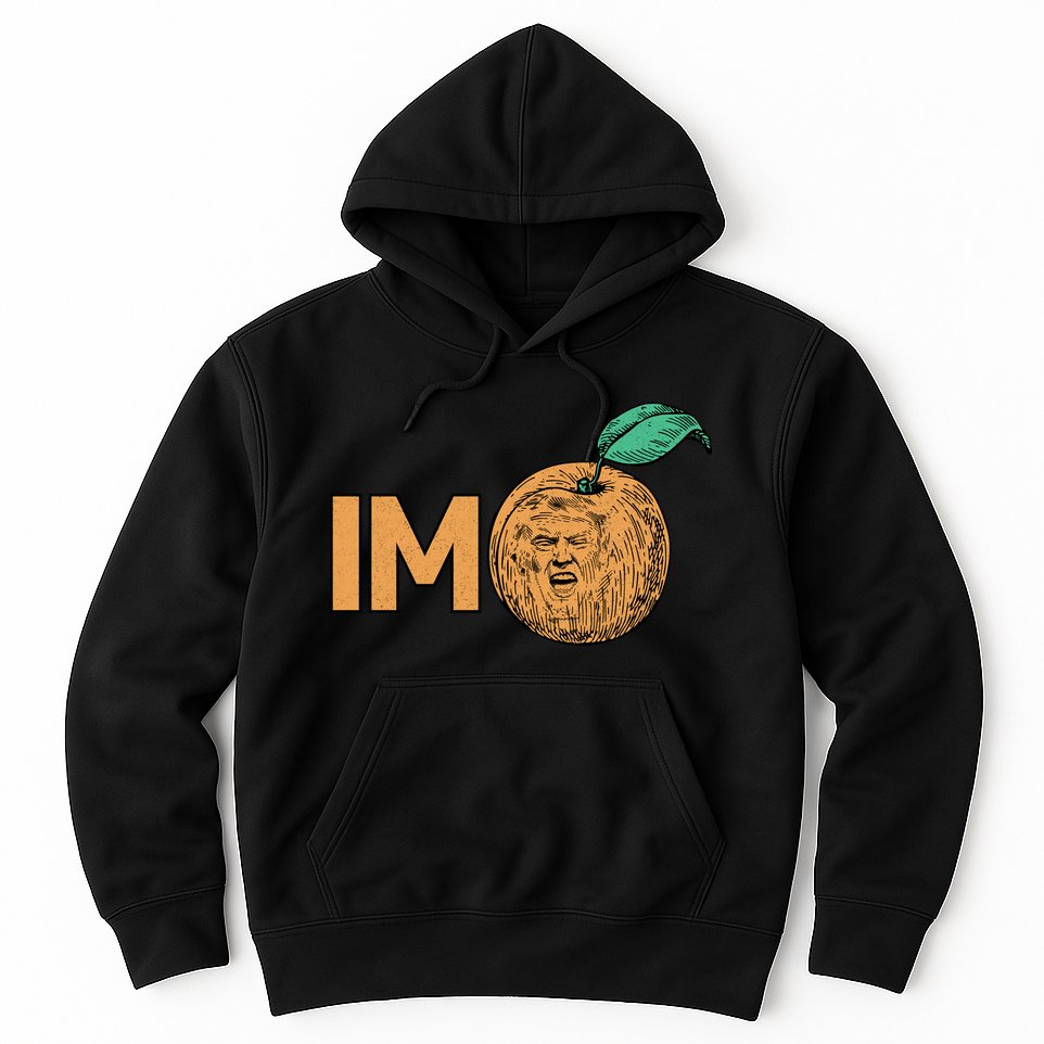 Funny Impeach Trump Peach Logo Hoodie