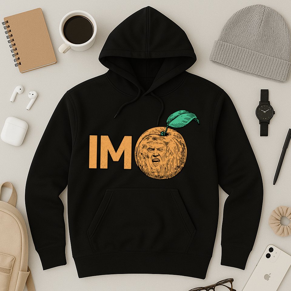Funny Impeach Trump Peach Logo Hoodie