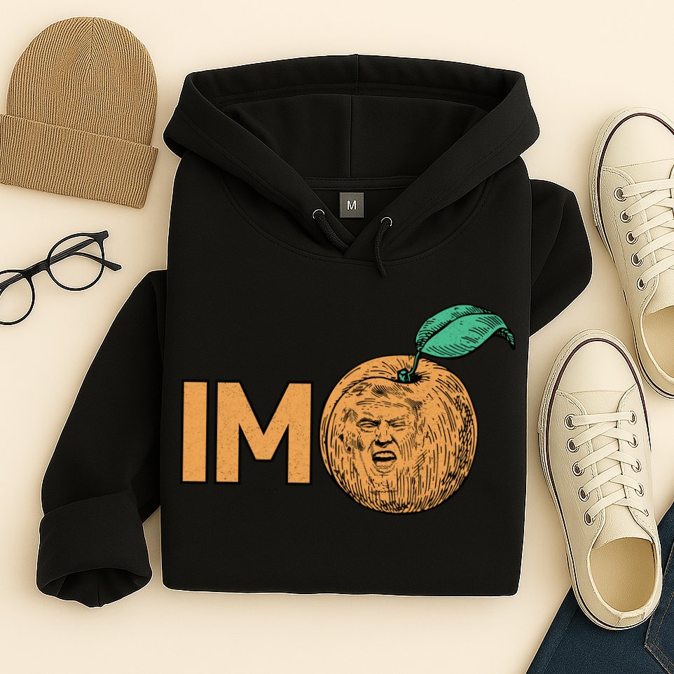 Funny Impeach Trump Peach Logo Hoodie