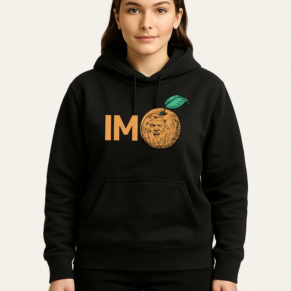 Funny Impeach Trump Peach Logo Hoodie