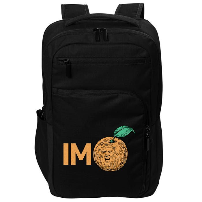 Funny Impeach Trump Peach Logo Impact Tech Backpack
