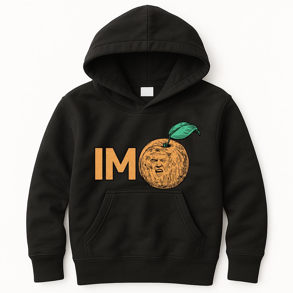 Funny Impeach Trump Peach Logo Kids Hoodie