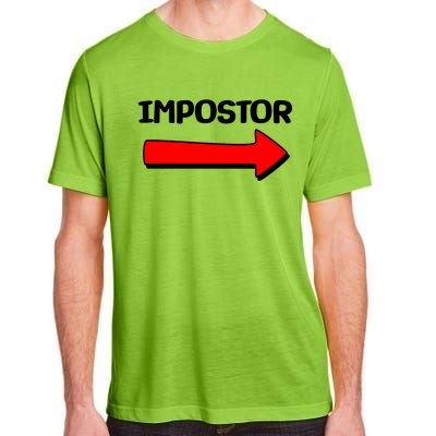 Funny Impostor Arrow -Among Us Adult ChromaSoft Performance T-Shirt