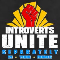 Funny Introverts Unite Separately In Your Homes Cool Comfort Performance Bucket Hat