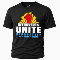 Funny Introverts Unite Separately In Your Homes Performance Shirt