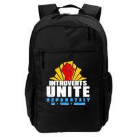 Funny Introverts Unite Separately In Your Homes Backpack