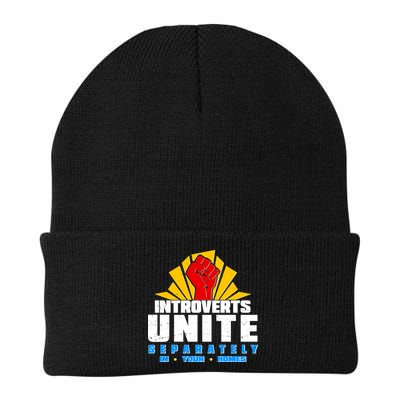 Funny Introverts Unite Separately In Your Homes Beanie