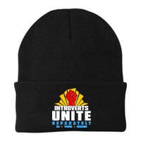 Funny Introverts Unite Separately In Your Homes Beanie