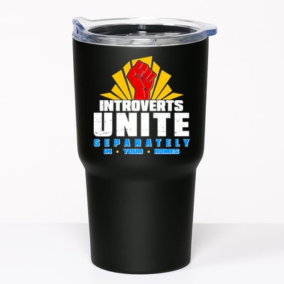 Funny Introverts Unite Separately In Your Homes Tumbler
