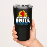 Funny Introverts Unite Separately In Your Homes Tumbler