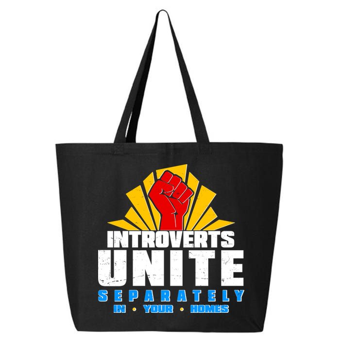Funny Introverts Unite Separately In Your Homes 25L Jumbo Tote