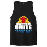 Funny Introverts Unite Separately In Your Homes PosiCharge Competitor Tank