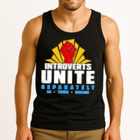 Funny Introverts Unite Separately In Your Homes Tank Top
