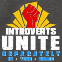 Funny Introverts Unite Separately In Your Homes Vector Backpack