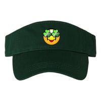Funny Irish Clover St. Patrick's Day Emoji Visor